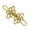 gold, variant on Chinese Frog Closure Buttons Knot Fastener Sewing Handmade Flower Cheongsam Button Craft Shirt Cheongsam Clothing
