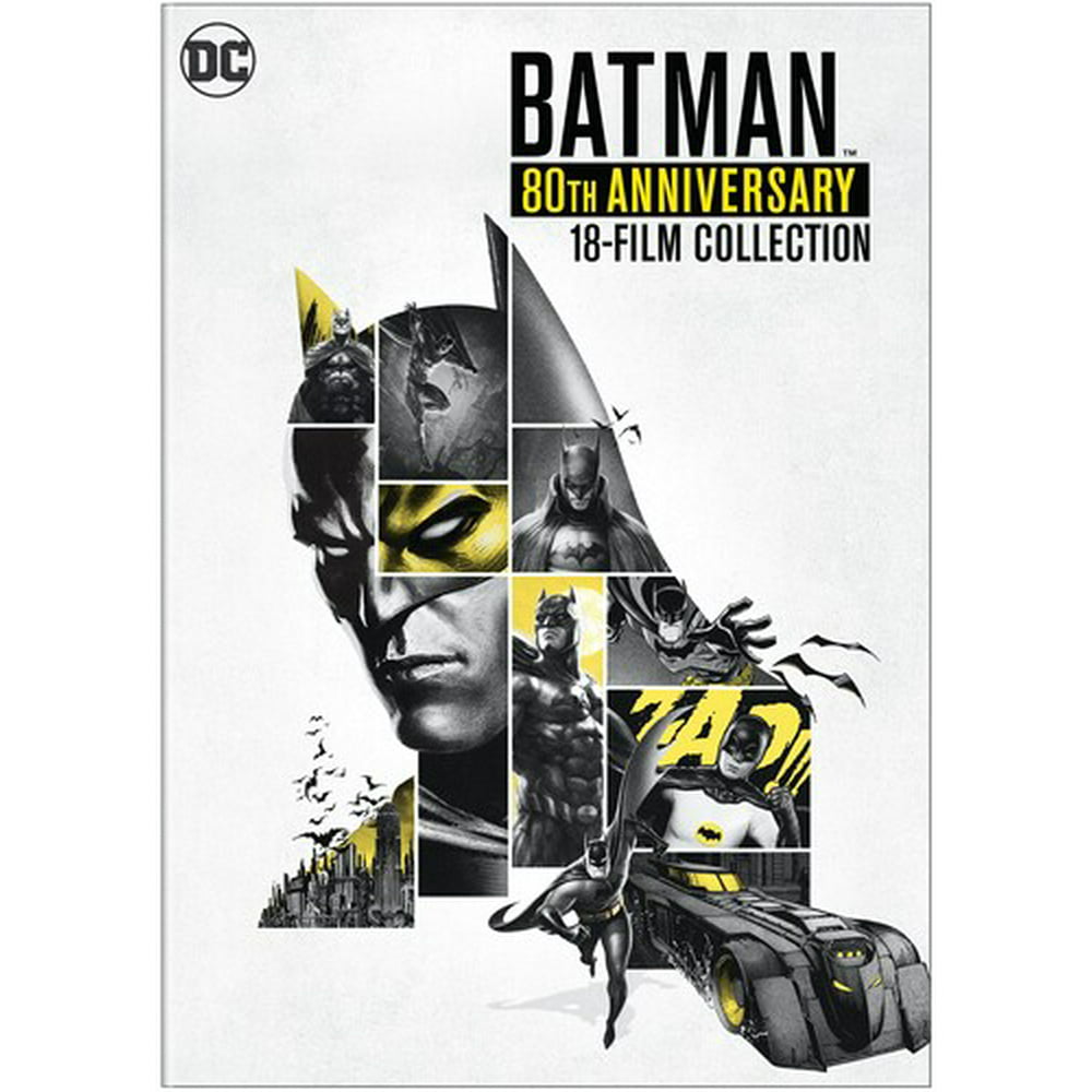 Batman 80th Anniversary 18 Film Collection Dvd Dvd