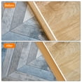 thumbnail image 5 of Uxcell Floor Transition Strip Self Adhesive, Cover for Uneven Floors 0.5" x 3.3ft Black, 5 of 6
