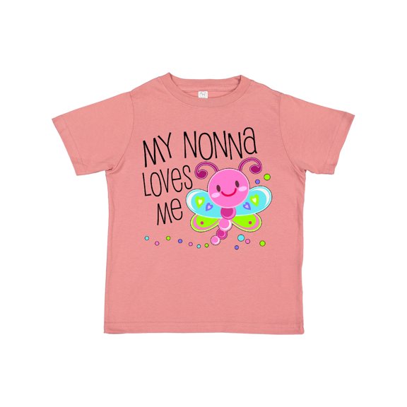 Inktastic My Nonna Loves Me Cute Dragonfly Boys or Girls Toddler T-Shirt