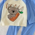 thumbnail image 4 of xaweyi Toddler Baby Boys Clothes Outfits Long Sleeve Pullover Sweatshirt Tops + Pants Set Fall Winter Sweatsuits 1-5T,Sizes 5-6 Years, 4 of 4
