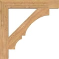 thumbnail image 3 of Ekena Millwork 5 1/2"W x 40"D x 40"H Balboa Block Smooth Bracket, Western Red Cedar, 3 of 4