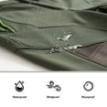 thumbnail image 1 of TFixol Pantalones de senderismo para hombre, forro polar, extraíbles, impermeables, resistentes al viento, pantalones de montaña con, 1 of 8
