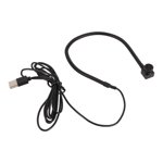 Center Webcam, Microphone Eye To Camera Webcam PVC Fixed Focus  for Eye Contact