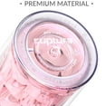 thumbnail image 3 of Cupture Crystal Click & Seal Shake Tumbler Cup for Hot or Cold Drinks - 22 oz (Pink Rose), 3 of 10