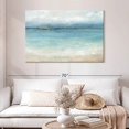 thumbnail image 2 of Elephant Stock Serene Sea Landscape Wall Art - Horizontal Canvas Wall Art - Hallway Wall Decor - Beach Canvas - Blue And White Decor By Cynthia Coulter - 48" x 32", 2 of 4