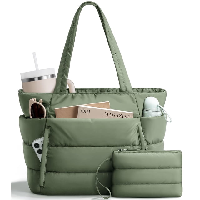 Bolsa Bagstellar Puffer ligera para mujer con capacidad de 20 litros