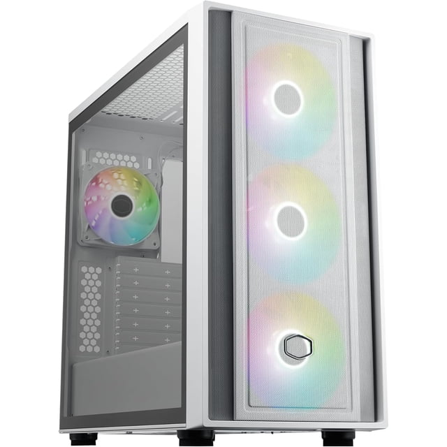 GABINETE COOLER MASTER MASTERBOX 600 WH ARGB