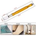 thumbnail image 5 of Pack 3-15mm Tungsten Carbide Glass Cutter Metal Handle Cutting Tools for Glass, Ceramic, Tile, Microcrystalline, Marble, Granite and Bluestone Gold, 5 of 5