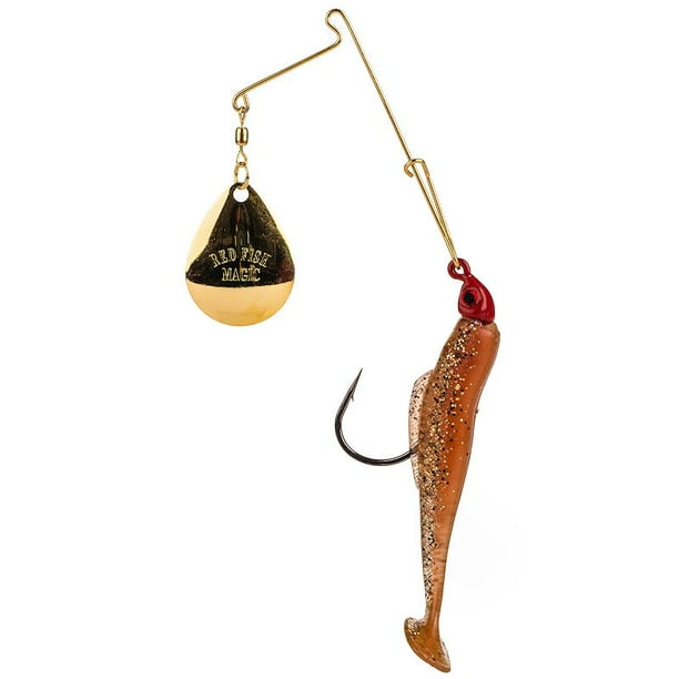 Strike King Redfish Magic Saltwater Spinnerbait 1/8 oz. New Penny