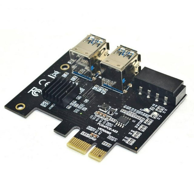 fastboy Mining PCI-E 1X Adapter Desktop PC 1 to 4 Extender Converter Board Expansion Card Miner Equipment Motherboard Modification