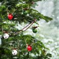 thumbnail image 3 of Juego de 3 campanas navideñas para árbol de Navidad, adorno para puerta delantera de jardín, fiesta en casa, 3 of 5