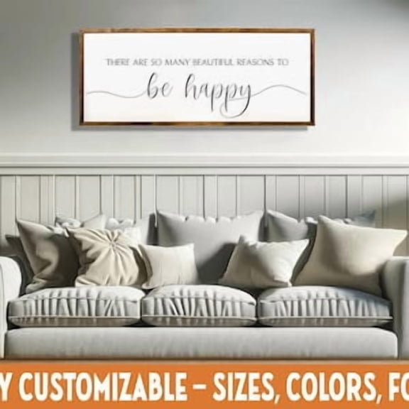So Many Beautiful Reasons To Be Happy Poster, 8x12 UNFRAMED