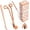 Rose Gold, variant on Candle Wick Trimmer, Candle Snuffer and Wick Dipper & Candle Accessory Set, 3 in 1 Candle Care Kit for Candle Lover (Gold)