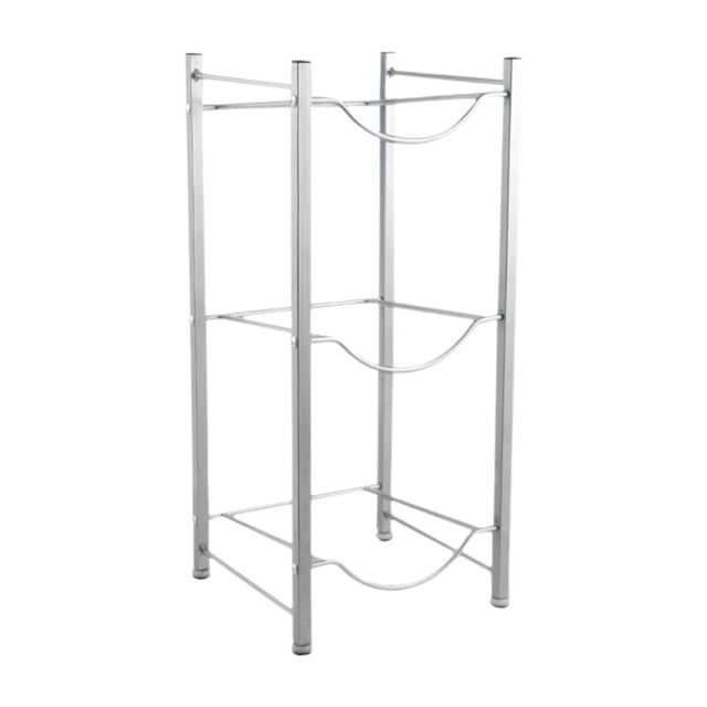 Soporte Para Botella De Agua De 5 Galones, Estante Dispensador, Estante Para Almacenamiento De Botellas De Agua, 3 Niveles Argent