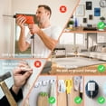 thumbnail image 3 of PBRO Nano Tape,Double Sided Tape Heavy Duty - Multipurpose Wall Nano Tape - Traceless Removable Washable Nano Gel Grip Tape,Fix Carpet Mats/Home/Kitchen/Office/Car Decor - 3.28 FT (1M) x 1.97 Inch., 3 of 7