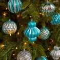 thumbnail image 3 of Nearly Natural Assorted Colors Glass Decorative Christmas Accent Ball Ornaments, 52 Count, 3 of 5