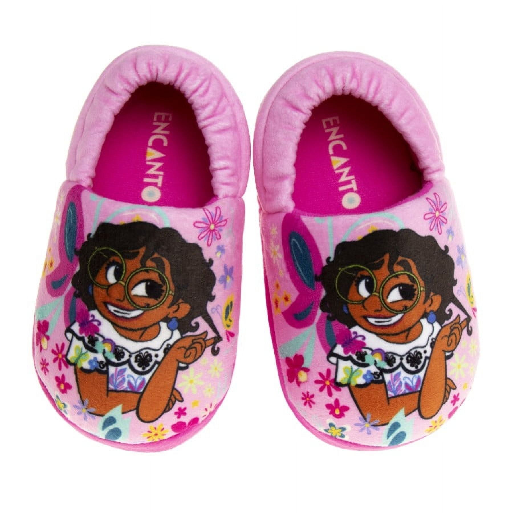 Disney Encanto Toddler Girls' Mirabel Dual Sizes Slippers - Pink, 5-6