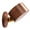 Brown, variant on Mini Led Lights Battery Operated Wooden Magnetic Wall Sconce, 360° Rotatable Usb Rechargeable Dimmable Night Lights for Reading
