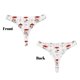 thumbnail image 3 of Balery Different Mushrooms Tangas de Algodón para Mujer con Estampado – Ropa Interior Sexy, Transpirable, G-string-Medium, 3 of 6
