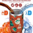 thumbnail image 3 of Christmas 30oz Handheld Travel Tumbler with Handle – Double Wall Stainless Steel Insulated Cup, Flip Straw Lid, Leak-Proof & BPA-Free for Hot and Cold Drinks – Durable Coffee & Juice Mug Black, 3 of 7