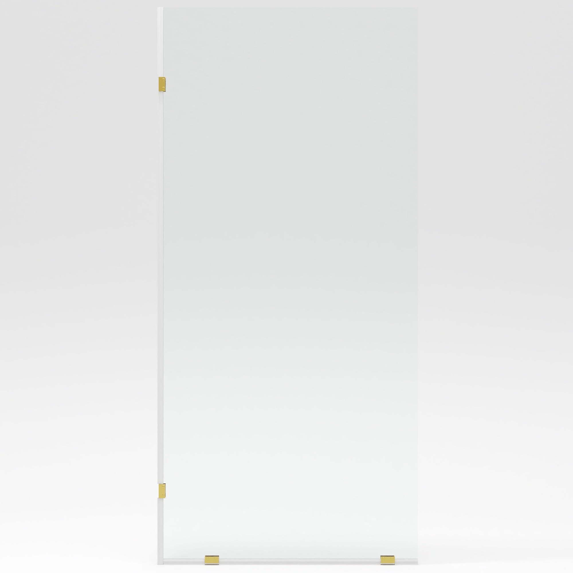 DV-1SD0220G Single Fixed Glass Panel For Shower 36"×78", Thick Frameless Tempered Safety Glass Shower Screen
