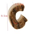 thumbnail image 2 of ziyahi Handcraved Wooden Letters Door Numbers Alphabet Letter Floating Adress Name C, 2 of 8