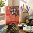 thumbnail image 4 of Acrylic Paint Markers Fine Tip with Opaque and Layerable Ink, 18-Pack, 0.03-Inch Nibs, Multi-Surface Paint Pens for Rock Painting, 4 of 5