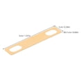 thumbnail image 2 of Houderco 10Ud Placas Shims De Latón Para Soporte Y Ajuste De Mástil En Guitarras Y Bajos, 2 of 8
