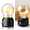 thumbnail image 6 of Splihome Night Light Led Bulb Portable Mini Table Lamp Usb Rechargeable Battery golden, 6 of 7