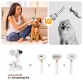 thumbnail image 3 of 3-in-1 Dog Grooming Vacuum Cordless Pet Hair Remover with Vacuum Suction for Dogs Cats, 3 of 7