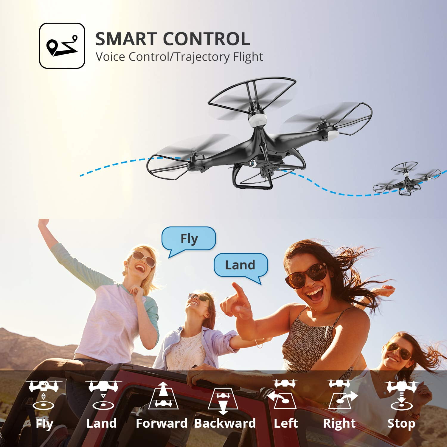holy stone hs110d fpv rc drone