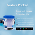 thumbnail image 3 of Prime Screen - 10 Panel Instant Urine Drug Testing Cup Kit _ [100 Pack] T-8104, 3 of 7