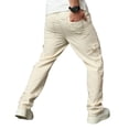 thumbnail image 5 of Reppunk Men Cargo Jeans Streetwear Stylish Multi pocket High Quality Male Loose Casual Straight Denim Pants, 5 of 9