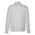 thumbnail image 5 of Devon & Jones DG425 Men's Raleigh Stretch Quarter-Zip Pullover-Grey-3XL, 5 of 6