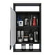thumbnail image 4 of Gabinete De Baño Dakota Color Wengue negro, 4 of 9