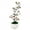 1PC Bonsai-White, variant on Bonsai Silk Flowers Plum Blossoms Artificial Plant Fake Flowers Pot Flores Sakura Tree Branches Home Room Decoration