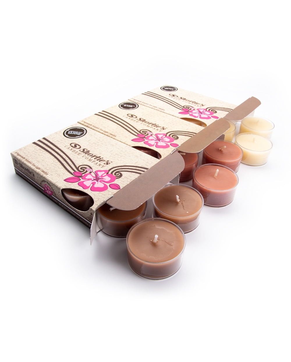 Bakery Tealight Candles Variety 3 Pack (18 Highly Scented Tea Lights