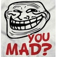 thumbnail image 2 of Troll Face You Mad Trollface Meme Hoodie Sweatshirt Women Men Brisco Brands L, 2 of 6