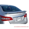 thumbnail image 3 of Ikon Motorsports Compatible with 13-19 Nissan Sentra Factory Style Trunk Spoiler Painted #KH3 Black, 3 of 6