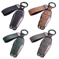 thumbnail image 2 of Zinc Alloy Leather Car Key Fob Case Cover Bag For BYD Song Qin Han EV FOR Tang, 2 of 5