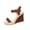 Summer Shoes # Brown, variant on Espadrille Wedge Sandals for Women Open Toe Ankle Strap with Buckle Suede Straps Jute Wrapped Summer Dressy Casual Everyday Footwear Ladies Travel Resort