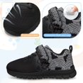 thumbnail image 7 of Pointodoor Spider Cobweb Shoes for Boys Halloween Sneakers for Little Kids Black Trail Running Shoes Knitted Mesh Outdoor School Athletic Shoes with One Strap, 7 of 7