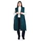 thumbnail image 5 of Chaleco largo con cinto Roman Fashion /Tallas Extras, 3018 (Verde botella) verde oscuro 36, 5 of 6