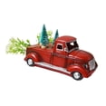 thumbnail image 3 of Estatua de camión de granja Gloria Adorno de camión Pickup Estilo retro para mesa Decoración hogar, 3 of 6