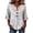 A1 Light Ashy, variant on 3/4 Length Sleeve Womens Tops Cotton Linen Boho Button Down Blouses Peasant Floral V Neck Henley Shirt Summer Beach Vacation Retro Floral Imitation Embroidery Print Ruffle Three-Quarter Sleeve Blouse