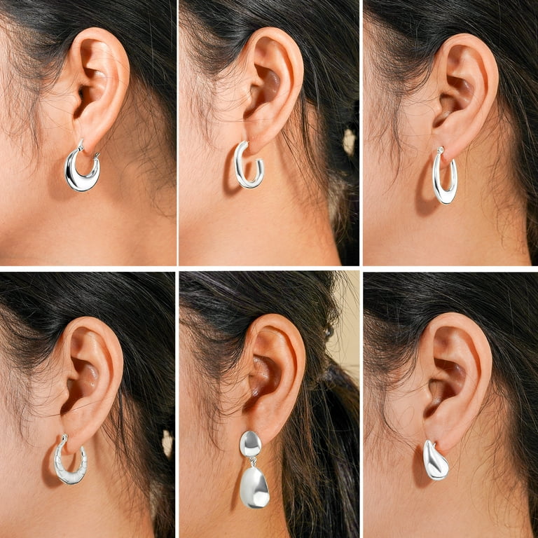 Trendy earrings cheap discount
