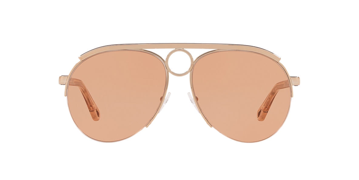 chloe rose gold sunglasses