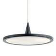 thumbnail image 5 of 83962MBK Elan Lighting Jeno - 9 Inch 16.8W 1 LED Mini Pendant-Matte Black Finish, 5 of 7