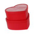 thumbnail image 1 of 2 cajas rellenables con forma de corazón, caja de jabón con forma de flor y tapas transparentes para fiestas, arreglos florales, manualidades para, 1 of 9